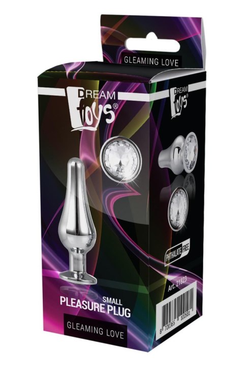GLEAMING LOVE SILVER PLEASURE PLUG S GLEAMING LOVE SILVER PLEASURE PLUG S