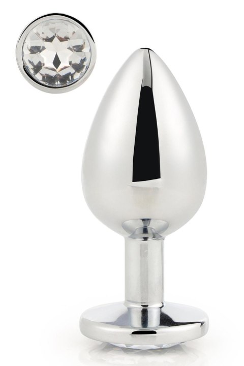 GLEAMING LOVE SILVER PLUG LARGE GLEAMING LOVE SILVER PLUG LARGE