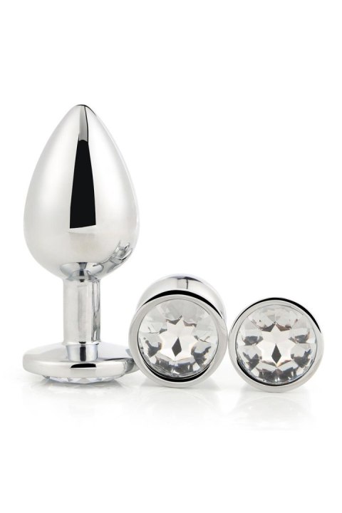 GLEAMING LOVE SILVER PLUG SET GLEAMING LOVE SILVER PLUG SET