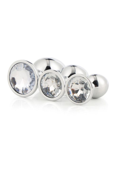 GLEAMING LOVE SILVER PLUG SET GLEAMING LOVE SILVER PLUG SET