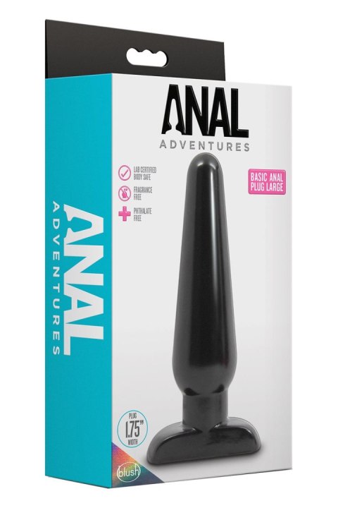 ANAL ADVENTURES BASIC ANAL PLUG LARGE ANAL ADVENTURES BASIC ANAL PLUG LARGE