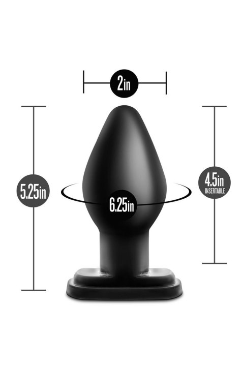 ANAL ADVENTURES XL PLUG BLACK ANAL ADVENTURES XL PLUG BLACK
