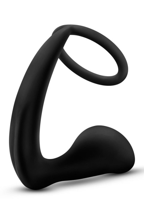 ANAL ADVENTURES PLATINUM COCK RING PLUG BLACK ANAL ADVENTURES PLATINUM COCK RING PLUG BLACK