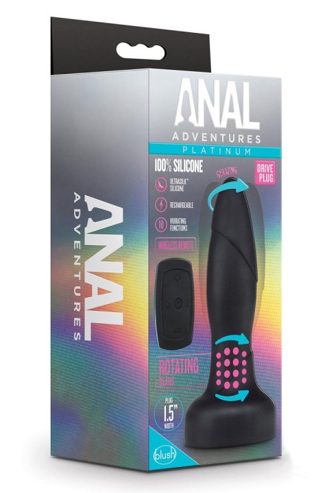 ANAL ADVENTURES PLATINUM DRIVE PLUG ANAL ADVENTURES PLATINUM DRIVE PLUG