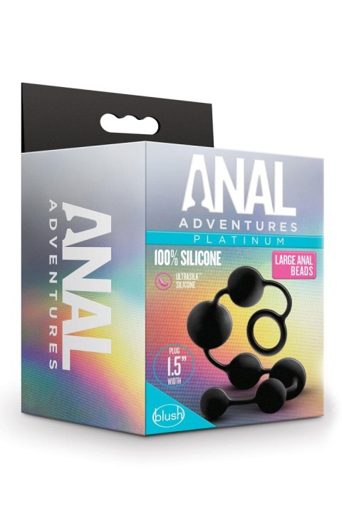 ANAL ADVENTURES PLATINUM LARGE ANAL BEADS ANAL ADVENTURES PLATINUM LARGE ANAL BEADS