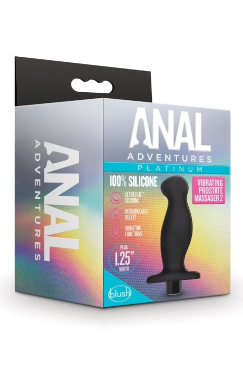 ANAL ADVENTURES PLATINUM PROSTATE MASSAGER 02 ANAL ADVENTURES PLATINUM PROSTATE MASSAGER 02