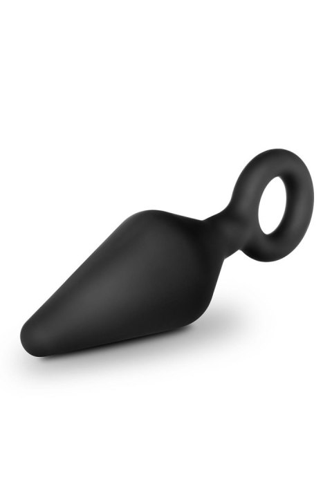 ANAL ADVENTURES PLATINUM SILICONE LOOP PLUG LARGE BLACK ANAL ADVENTURES PLATINUM SILICONE LOOP PLUG LARGE BLACK