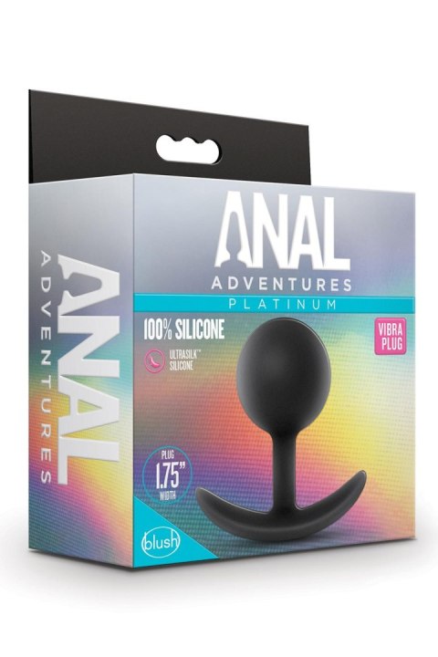 ANAL ADVENTURES PLATINUM VIBRA PLUG ANAL ADVENTURES PLATINUM VIBRA PLUG