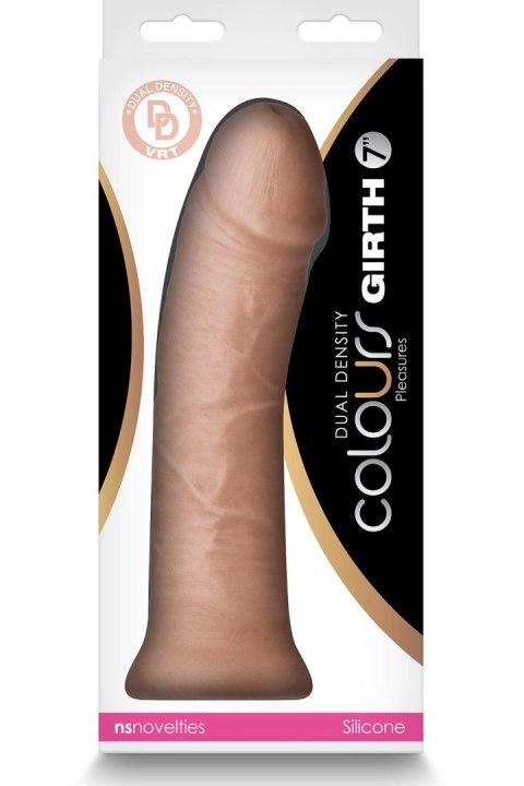 COLOURS DUAL DENSITY 7 INCH GIRTH DILDO FLESH COLOURS DUAL DENSITY 7 INCH GIRTH DILDO FLESH