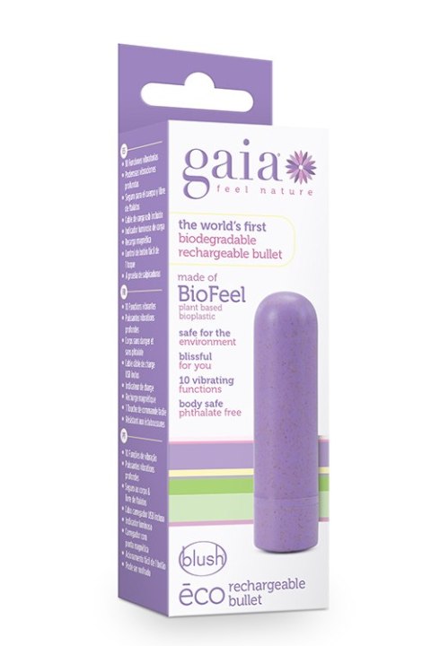 GAIA ECO BULLET RECHARGEABLE LILAC GAIA ECO BULLET RECHARGEABLE LILAC