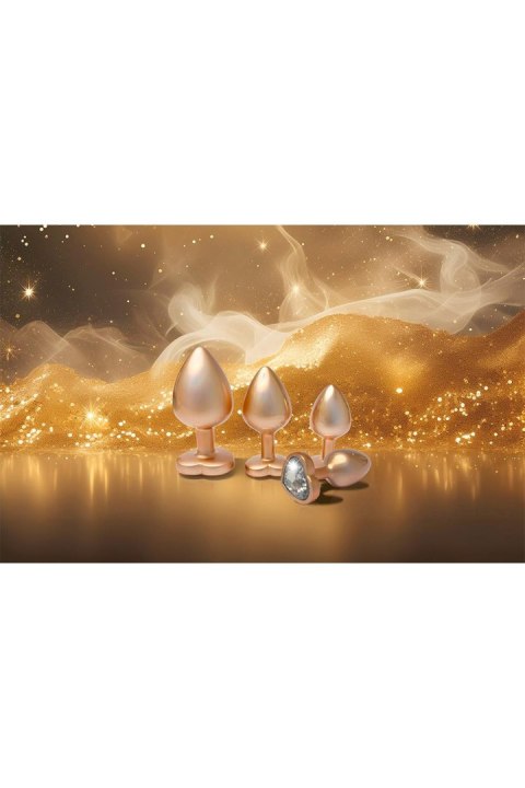 GLEAMING LOVE PEARL GOLD PLUG SMALL GLEAMING LOVE PEARL GOLD PLUG SMALL