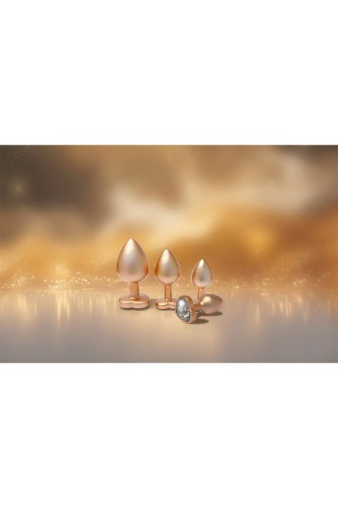 GLEAMING LOVE PEARL GOLD PLUG SMALL GLEAMING LOVE PEARL GOLD PLUG SMALL