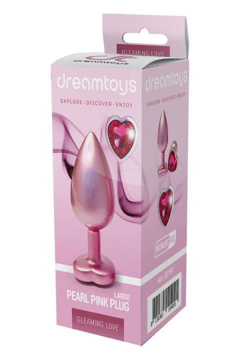 GLEAMING LOVE PEARL PINK PLUG LARGE GLEAMING LOVE PEARL PINK PLUG LARGE