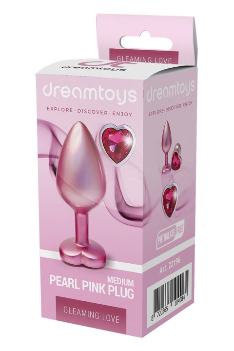 GLEAMING LOVE PEARL PINK PLUG MEDIUM GLEAMING LOVE PEARL PINK PLUG MEDIUM