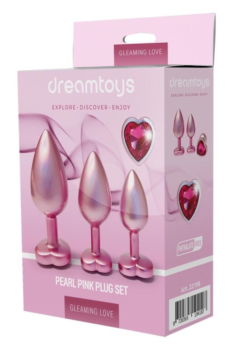 GLEAMING LOVE PEARL PINK PLUG SET GLEAMING LOVE PEARL PINK PLUG SET