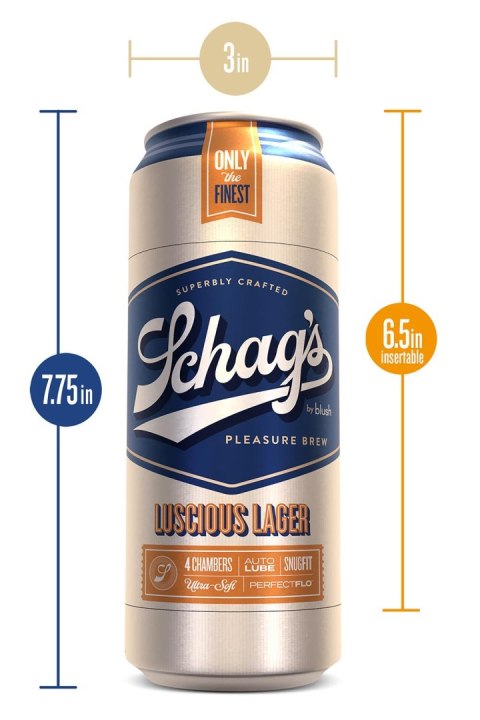 SCHAG'S LUSCIOUS LAGER FROSTED SCHAG'S LUSCIOUS LAGER FROSTED