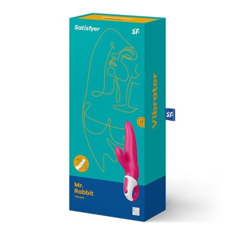 Króliczek wielofunkcyjny wibrator satisfyer 22cm Króliczek wielofunkcyjny wibrator satisfyer 22cm