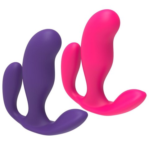 Potrójny wibrator waginalny analny 7 trybów 8 cm Potrójny wibrator waginalny analny 7 trybów 8 cm