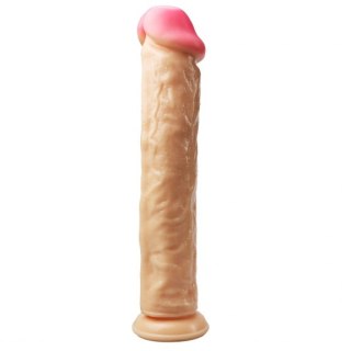 Realistyczne dildo z przyssawką Rocket John Flesh