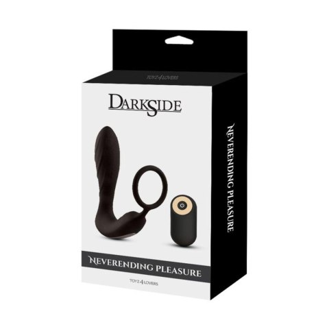 Stimolatore prostatico vibrante con anello fallico Stimolatore prostatico vibrante con anello fallico