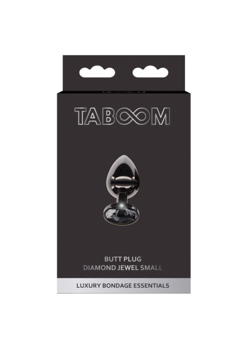 Butt Plug With Diamond Jewel S Black Butt Plug With Diamond Jewel S Black