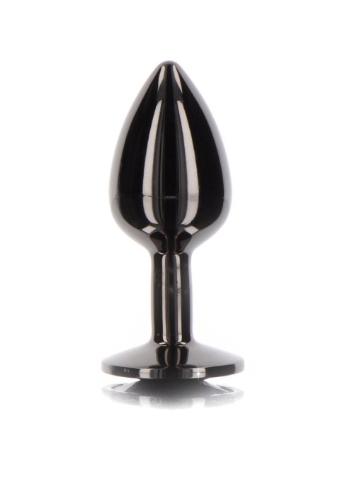 Butt Plug With Diamond Jewel S Black Butt Plug With Diamond Jewel S Black