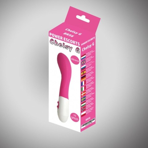 Chelsey g pink 20 cm silicone vibrating 10 speed Chelsey g pink 20 cm silicone vibrating 10 speed