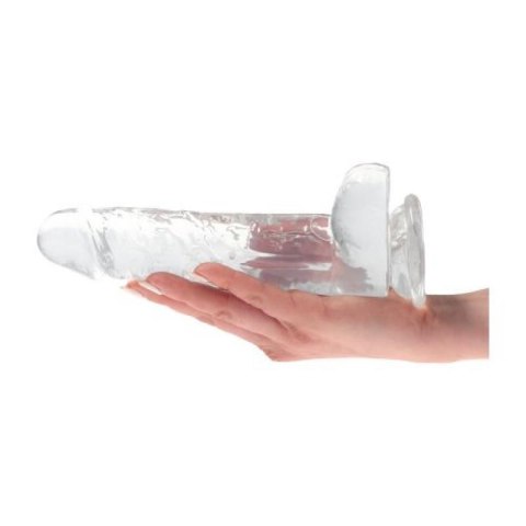 Silikonowe żelowe żylaste dildo z przyssawką 22 cm Silikonowe żelowe żylaste dildo z przyssawką 22 cm