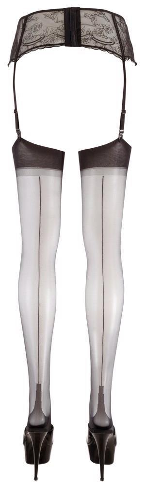 Stockings with seam black 8 Stockings with seam black 8