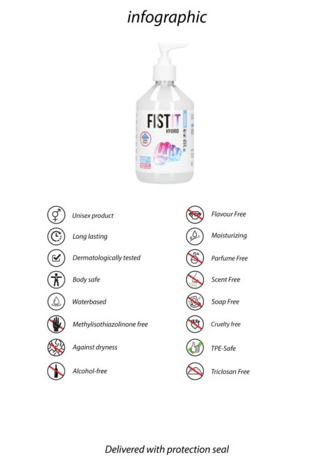 Hybrid Lubricant - 17 fl oz / 500 ml - Pump Hybrid Lubricant - 17 fl oz / 500 ml - Pump