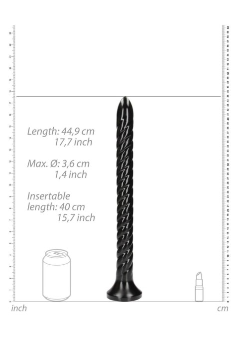 Swirled Anal Snake - 16''/ 40 cm Swirled Anal Snake - 16''/ 40 cm