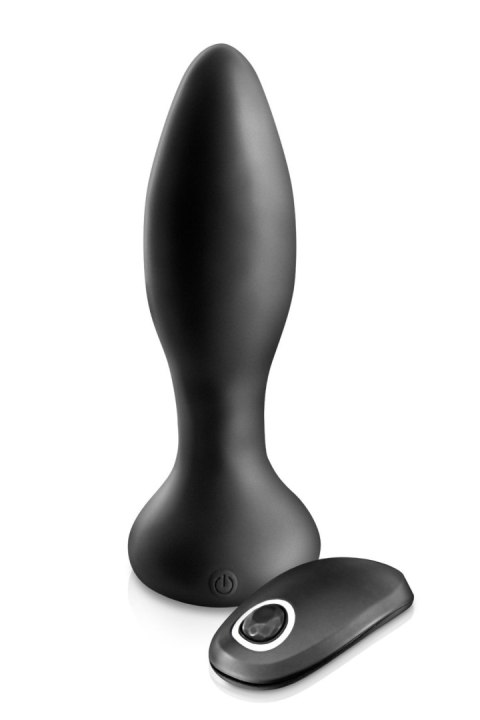 ANAL PLUG ANAL PLUG VIB MYKING BLACK (Size: T3) ANAL PLUG ANAL PLUG VIB MYKING BLACK (Size: T3)