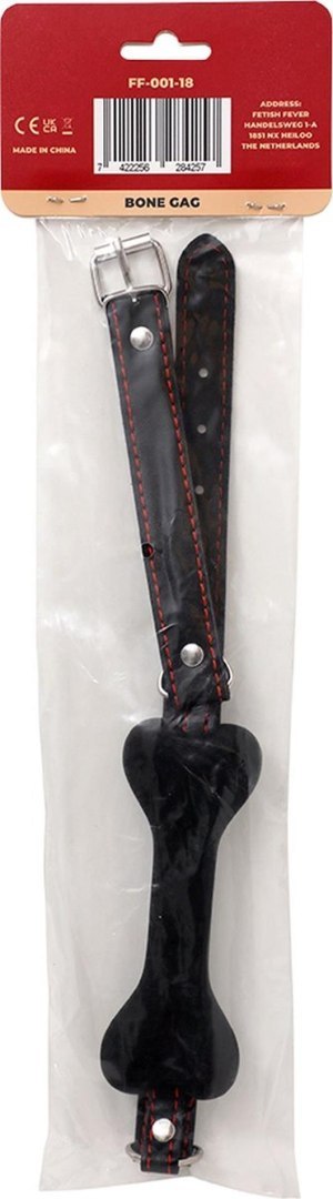 Fetish Fever - Bone Gag - Black Fetish Fever - Bone Gag - Black