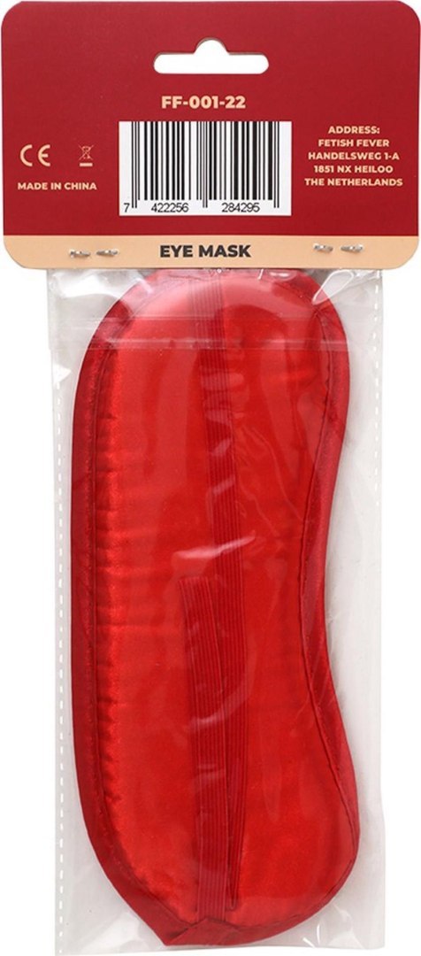 Fetish Fever - Eye Mask - Be Noughty - Red Fetish Fever - Eye Mask - Be Noughty - Red