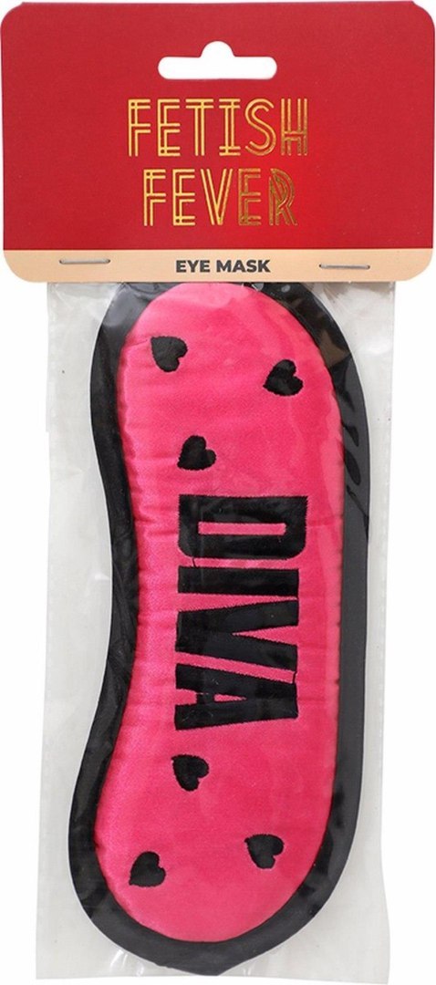 Fetish Fever - Eye Mask - Diva - Pink Fetish Fever - Eye Mask - Diva - Pink