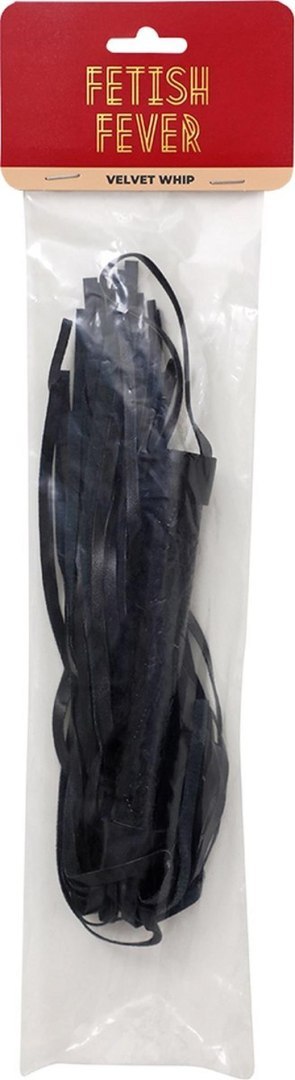 Fetish Fever - Velvet Whip - Black Fetish Fever - Velvet Whip - Black