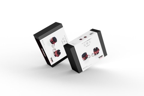 Kajdanki- Cuffs Crazy Horse Red, Small Kajdanki- Cuffs Crazy Horse Red, Small