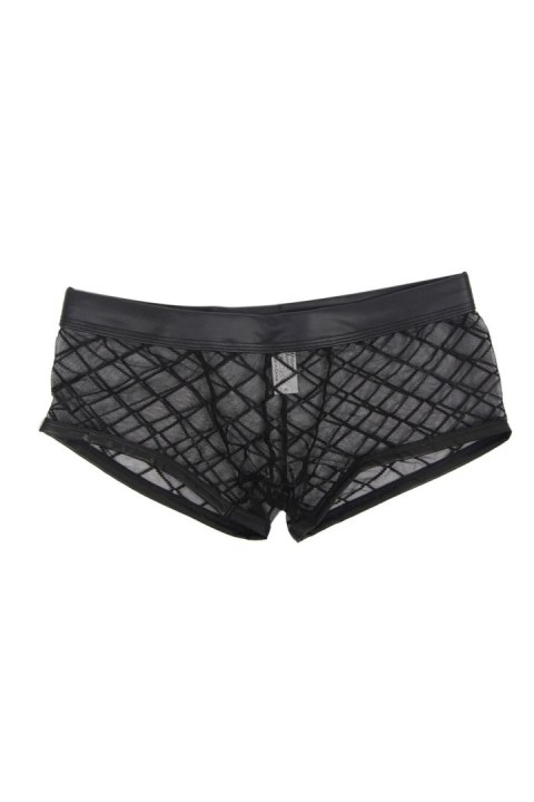 MEN'S BOXERS MP056 BLACK (Size: S) MEN'S BOXERS MP056 BLACK (Size: S)