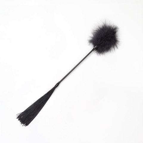 BLACK FEATHER TICKLER & WHIP BLACK FEATHER TICKLER & WHIP