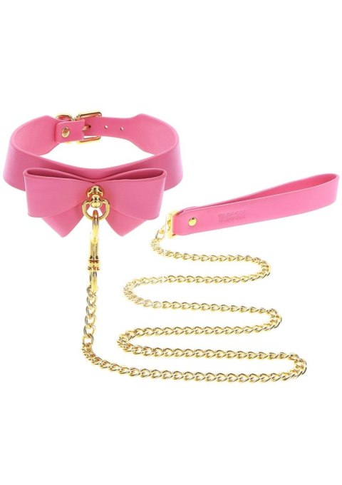 Collar and Leash Pink Collar and Leash Pink