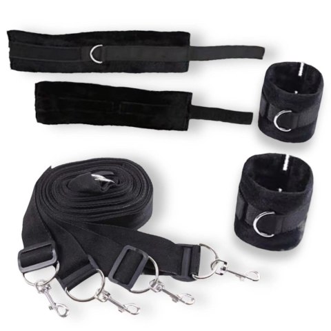 Power Escorts - BR243 - Bed Restraint Bondage Set BDSM - Big Colour Box Power Escorts - BR243 - Bed Restraint Bondage Set BDSM - Big Colour Box