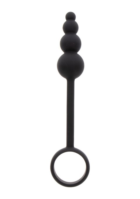 Anal Snake Plug & Penis Ring Black Anal Snake Plug & Penis Ring Black