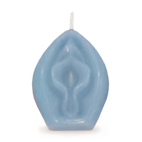 Eden's Candle - Vanilla Scented Vagina - Blue Eden's Candle - Vanilla Scented Vagina - Blue
