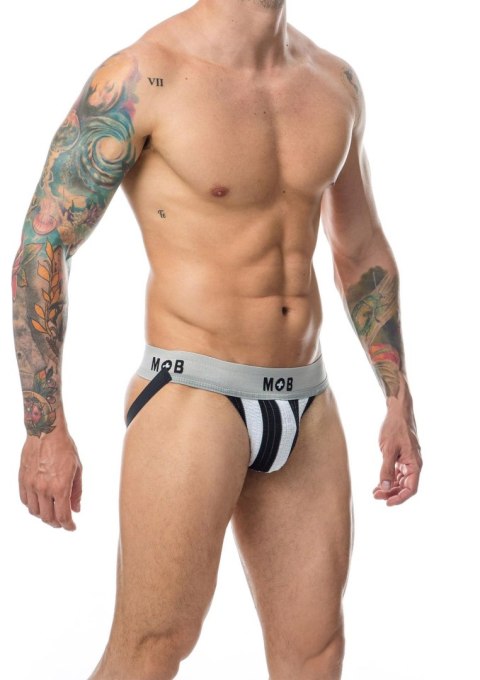 MOB Stripe Classic Jock White MOB Stripe Classic Jock White