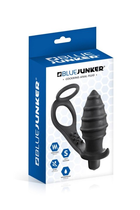 PROSTATE STIMULATOR COCKRING PLUG AP071 BLACK PROSTATE STIMULATOR COCKRING PLUG AP071 BLACK