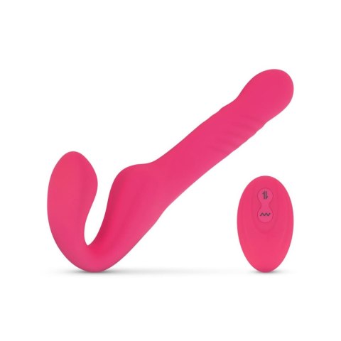 Teazers Strapless Strap On Vibrator - Pink Teazers Strapless Strap On Vibrator - Pink