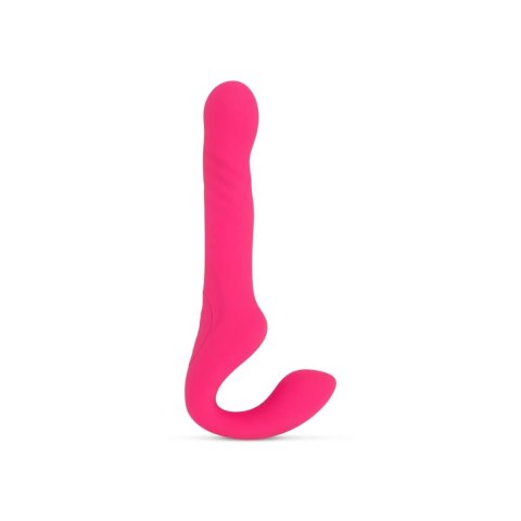 Teazers Strapless Strap On Vibrator - Pink Teazers Strapless Strap On Vibrator - Pink