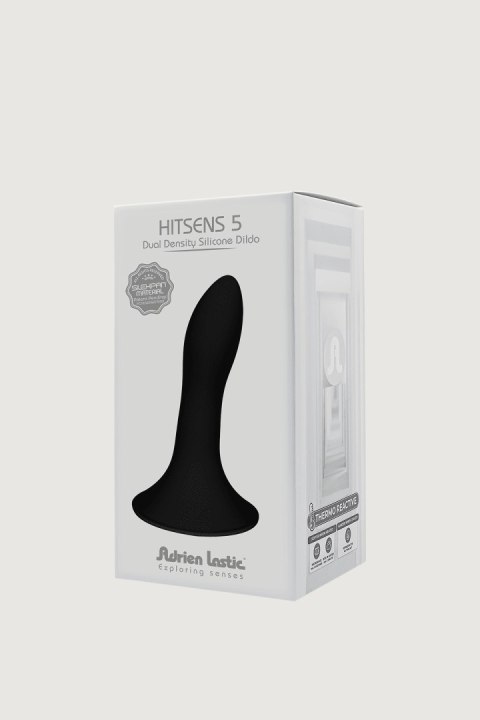 Adrien Lastic Hitsens Model 5 Black - Silikonowe Dildo PREMIUM Adrien Lastic Hitsens Model 5 Black - Silikonowe Dildo PREMIUM