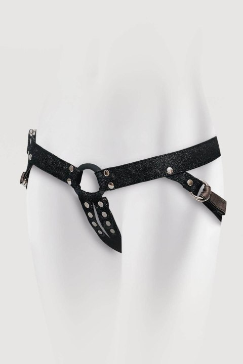 Adrien Lastic Lastic Strap-on Rose-Black - Bawełniany Strap-on Adrien Lastic Lastic Strap-on Rose-Black - Bawełniany Strap-on