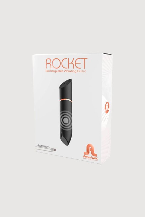 Adrien Lastic Rocket Black - Wibrator PREMIUM 9cm Adrien Lastic Rocket Black - Wibrator PREMIUM 9cm